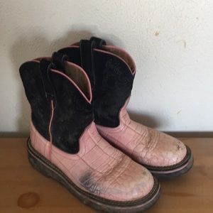 Ariat fat baby boots size 9b